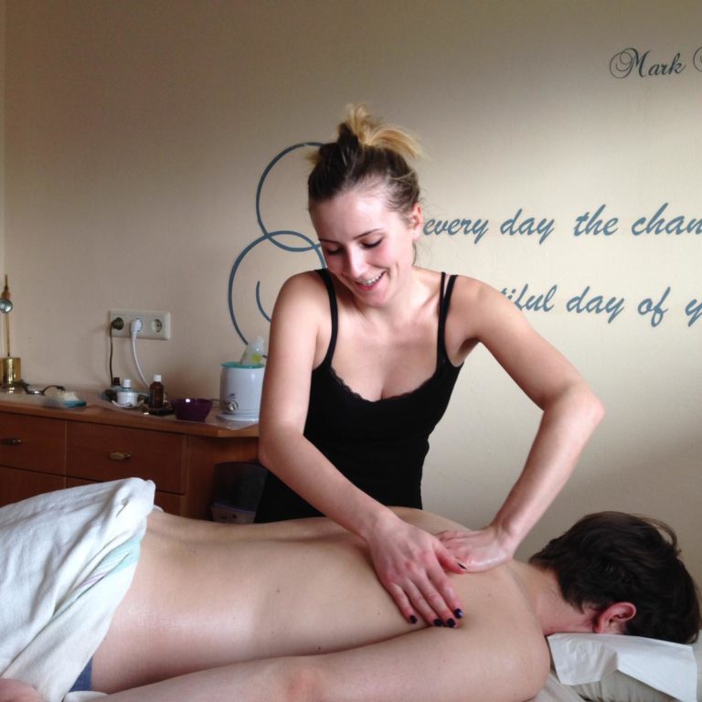 Massagekurs Werbung Lisa Schobert